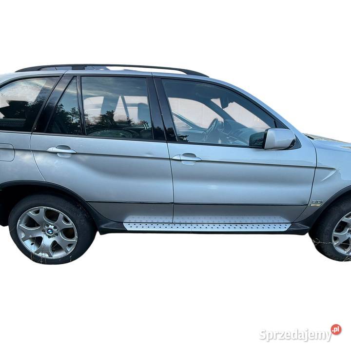 Drzwi prawe przednie tylne tył przód BMW X5 E53 Barłogi