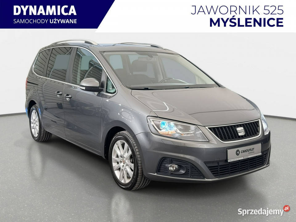 Seat Alhambra 20TDI 140 DSG 2014 r 7mio osobowy łopatki zmiany biegów Myślenice
