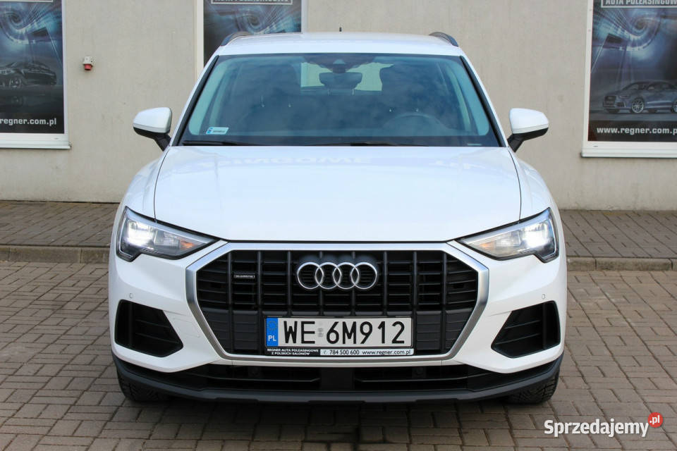 Audi Q3 Quattro 40TFSI 190 SalonPL FV23 Virtual biały Sokołów