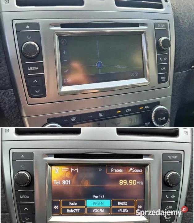 Mapy Europy Toyota AURIS PRIUS AVENSIS CAMRY