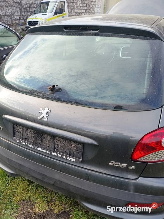Klapa bagażnika Peugeot 206 kod lakieru 2L8HR0 w Kopanica