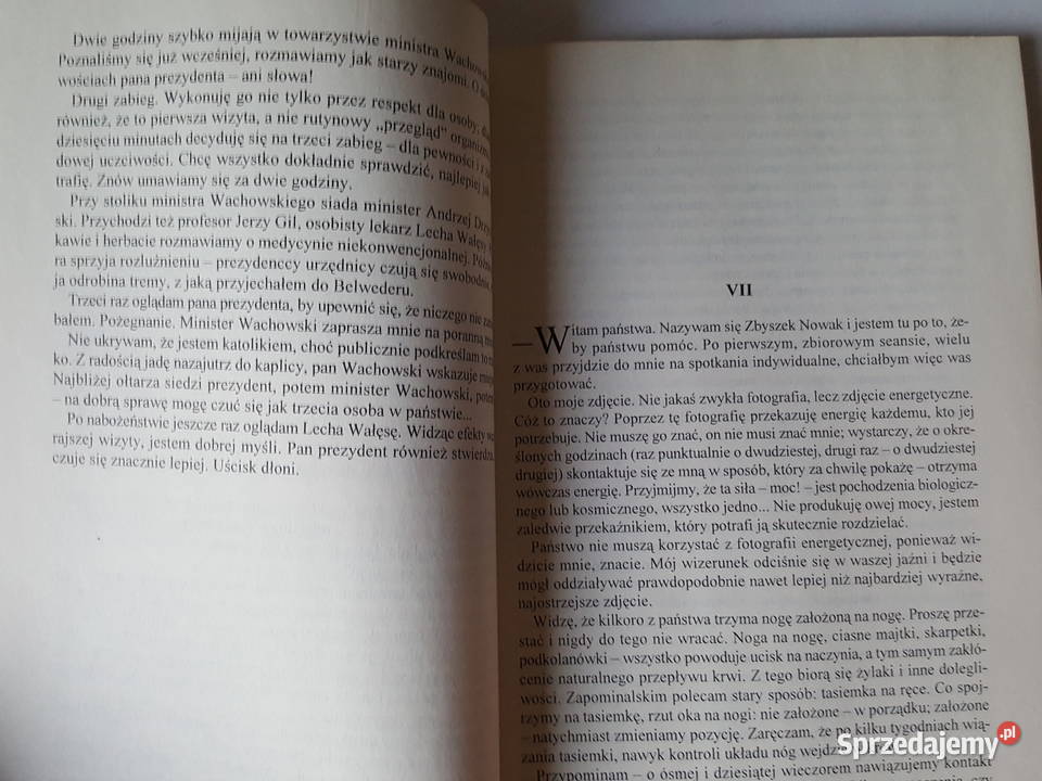 KSIĄŻKA Ręce które leczą Zbigniew Nowak Złotniki sprzedam