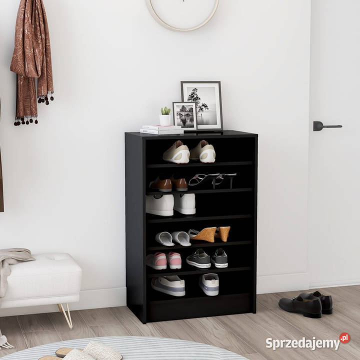 Szafka na buty czarna 60x35x92 materiał Na buty mazowieckie Warszawa