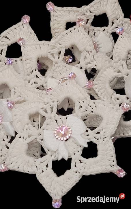 Gwiazdki choinkowe ręcznie wykonane 6 Boże Narodzenie