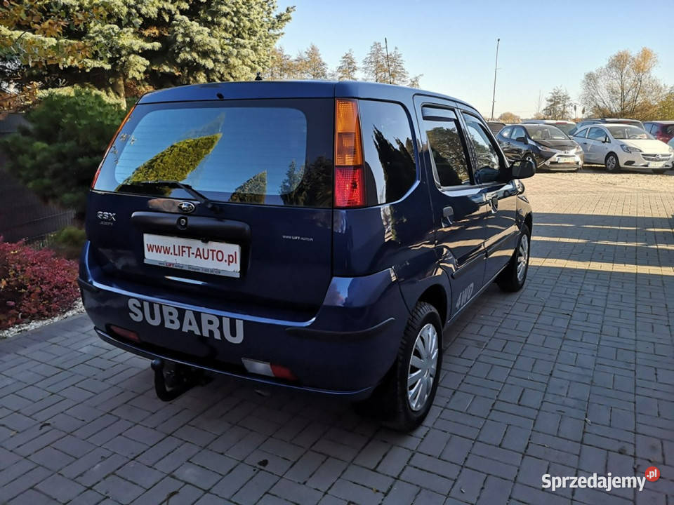 Subaru Justy 1328 94 Klimatyzacja Elektryka USB lakier metallic dolnośląskie Strzegom sprzedam