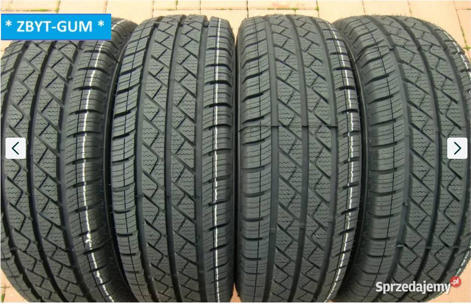 Opony wielosezonowe bieżnikowane nowe 20565R16C Zabrnie