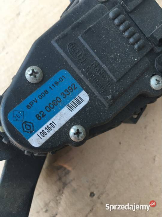 Potencjometr gazu Laguna 2 19dci 8200003392 Chojnice sprzedam
