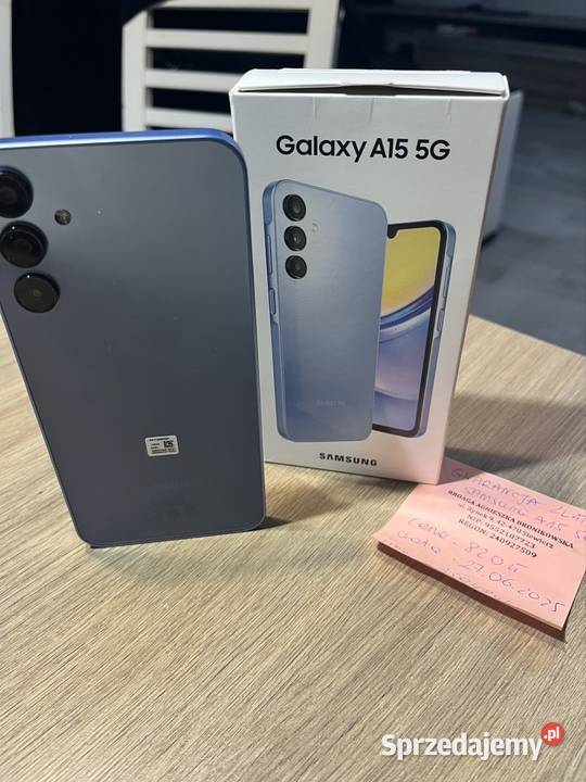 Samsung Galaxy A15 128 GB stan perfekcyjny nowy Przeczyce
