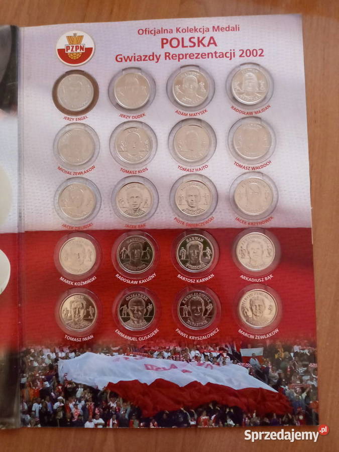 Album Gwiazdy Polskiej Reprezentacji w piłce Gniezno sprzedam