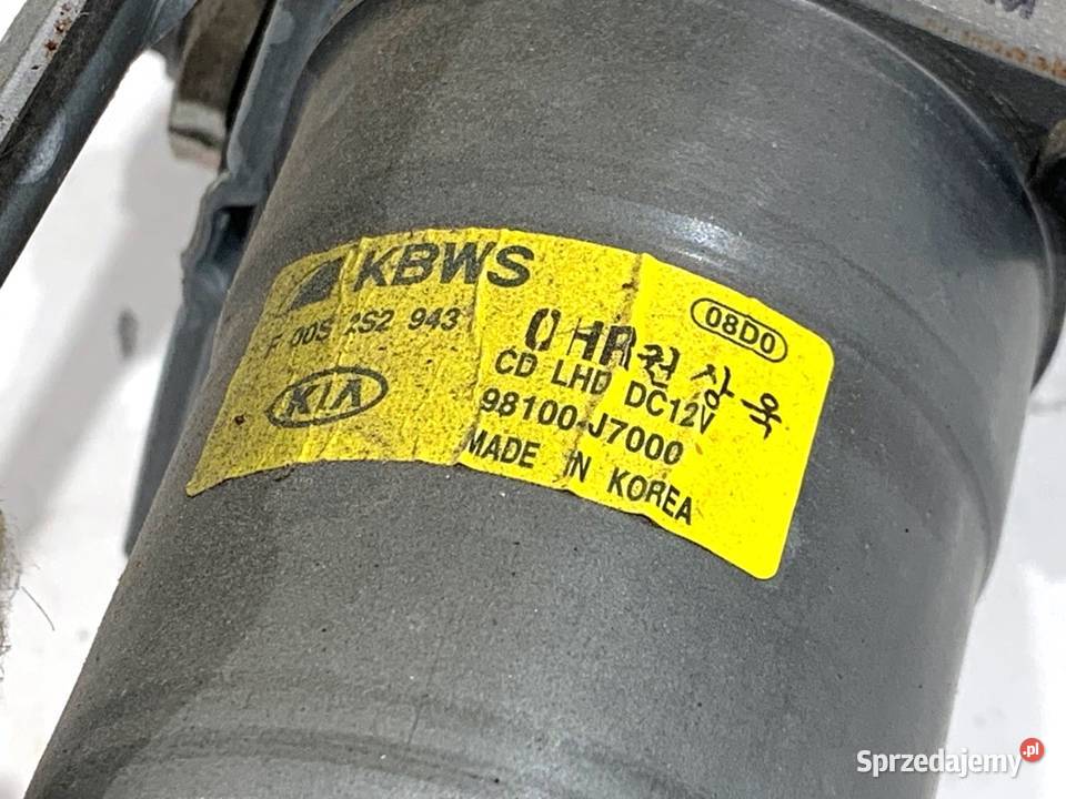 MECHANIZM WYCIERACZEK PRZÓD KIA CEED 98100J7000