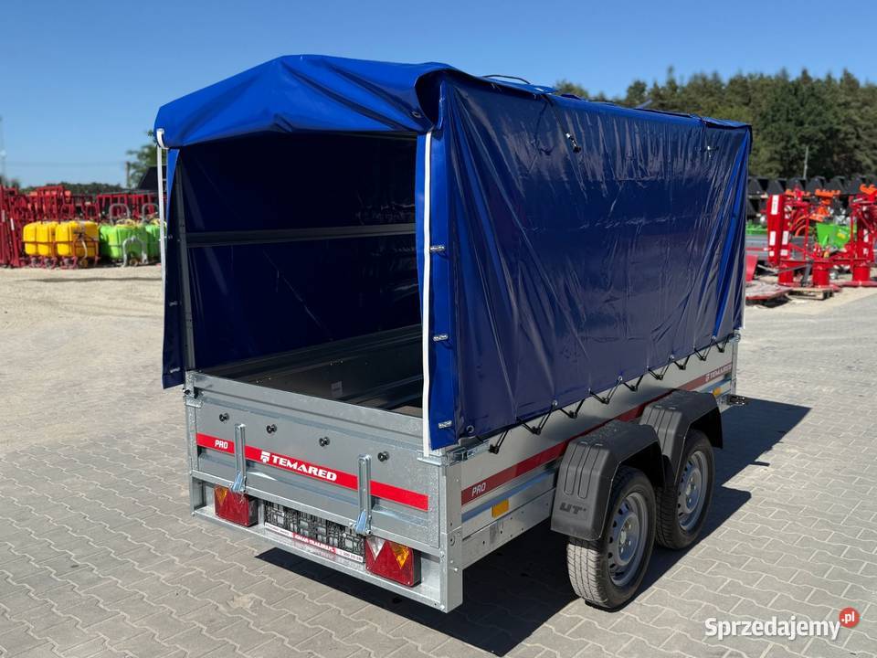 Przyczepa TEMARED PRO 26122 z plandeką 110 DMC Cegielsko