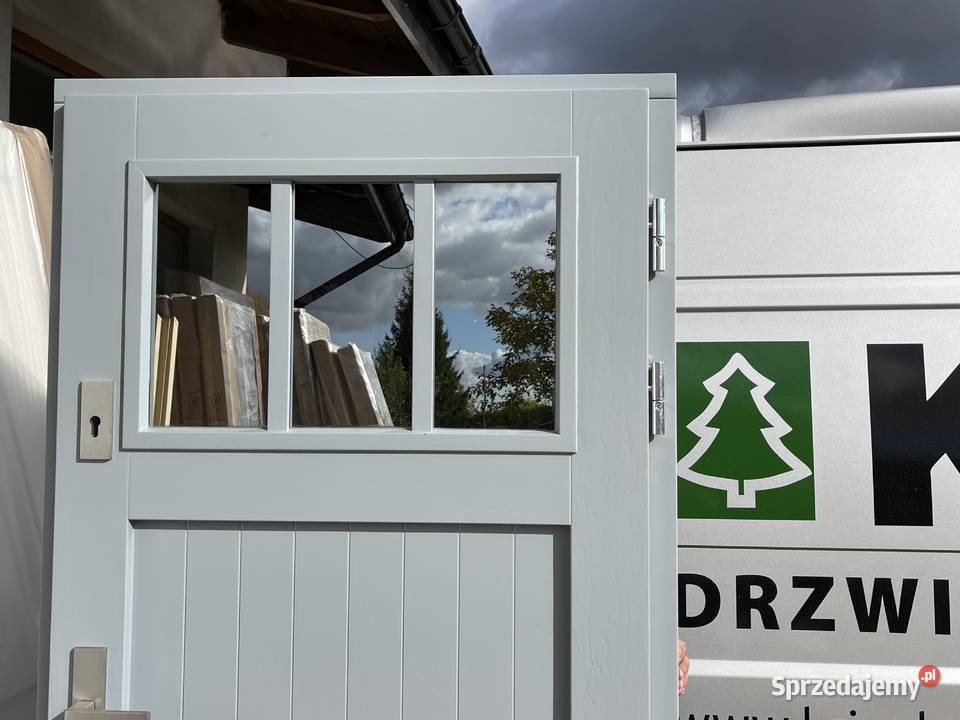 Drzwi zewnętrzne drewniane RĘKI5024 Angielskie