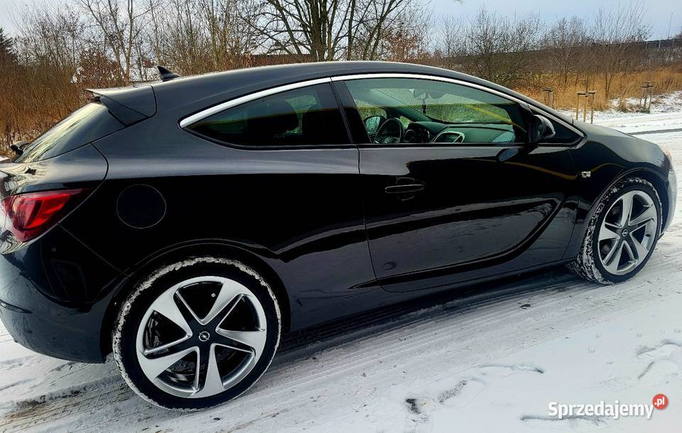 Opel Astra J GTC 14 Turbo 140 2012 Idealny stan Sportowy / Coupe Gliwice sprzedam