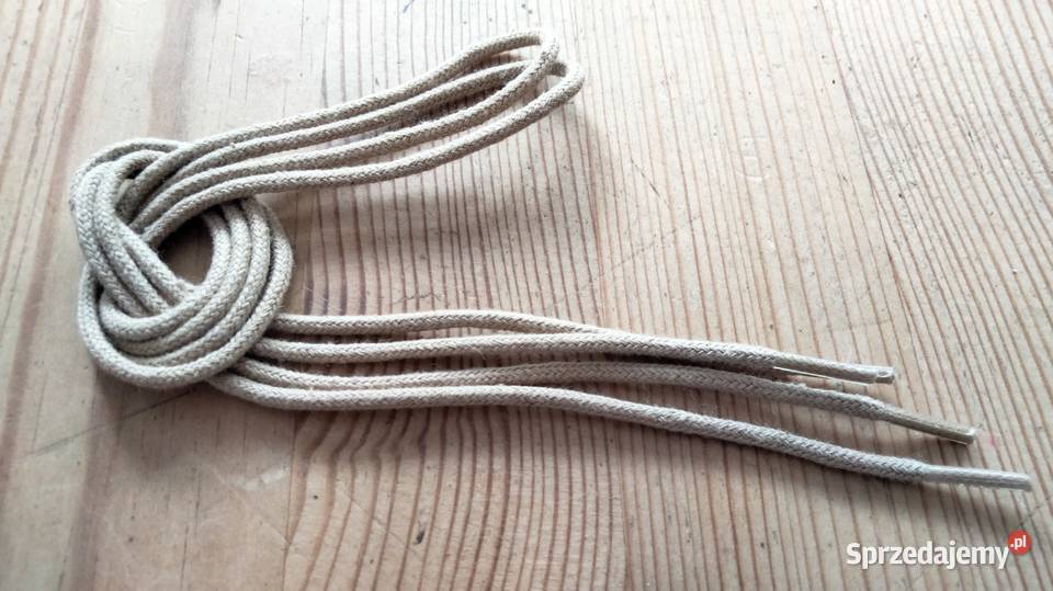 Sznurowadła okrągłe cienkie długość 60 kolor Ostrów Wielkopolski