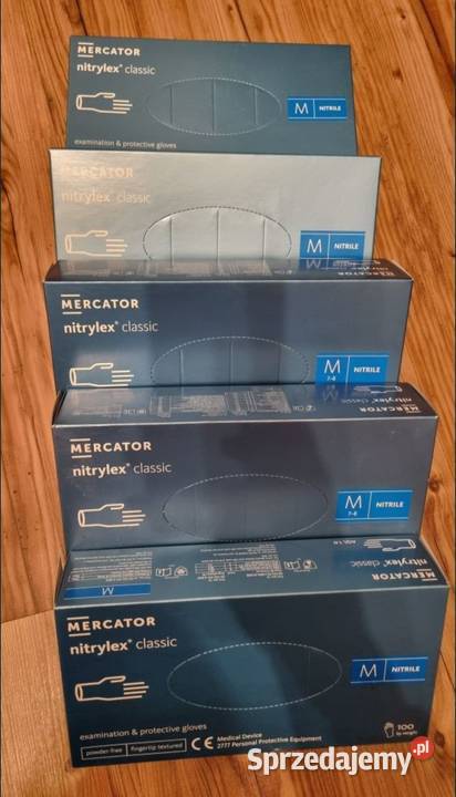 Mercator Nitrylex Classic Nitrylowe rękawiczki Wrocław