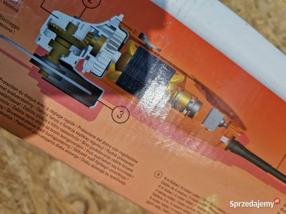 Szlifierka kątowa 125 mm Toolson PROWS750 Wat wielkopolskie