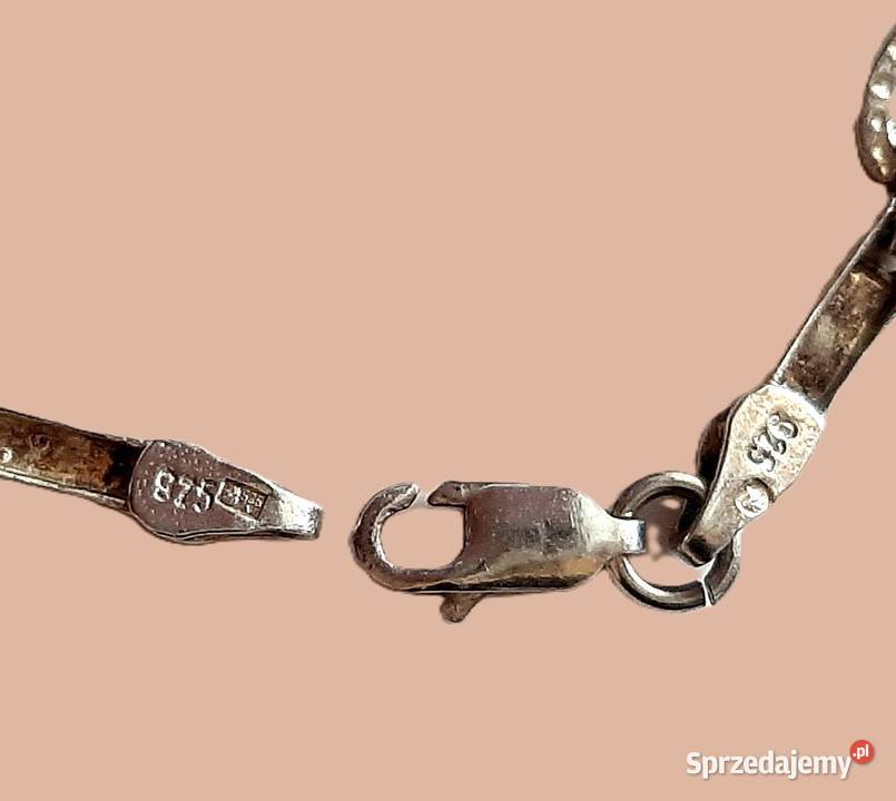 Srebro i cyrkonie Stara piękna bransoleta Bransoletki Rzeszów sprzedam