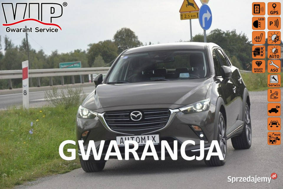 Mazda CX3 20 full led nawi kamera półskóra ogranicznik prędkości CX-3 Sędziszów Małopolski