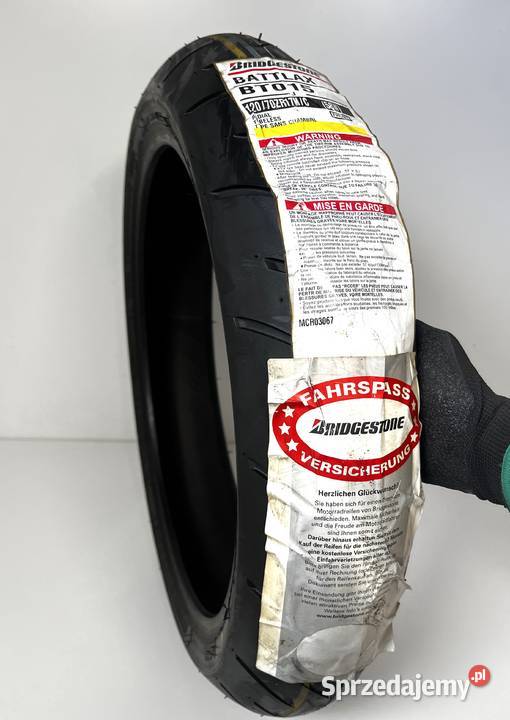 4453 Opona motocyklowa BRIDGESTONE BATTLAX W do 270 km/h wielkopolskie Łobżenica