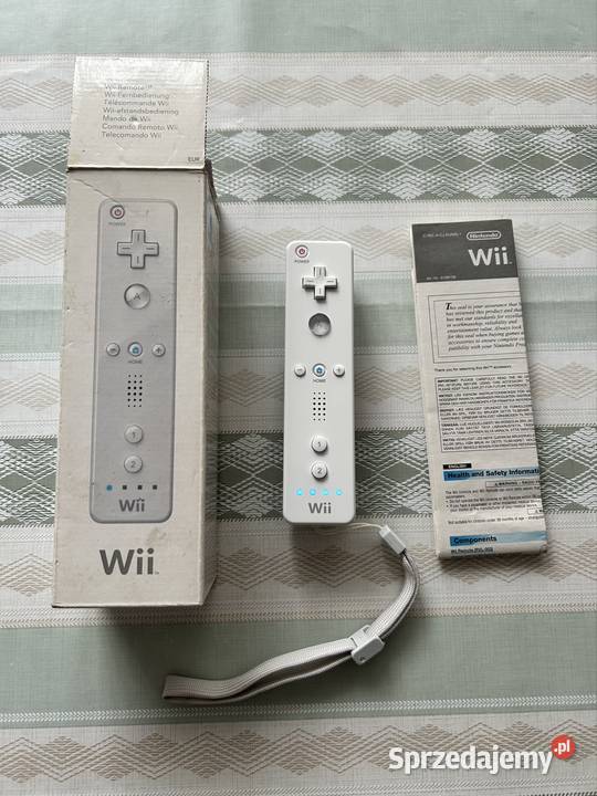 Oryginalny kontroler Nintendo Wii Remote RVL003 mazowieckie Warszawa