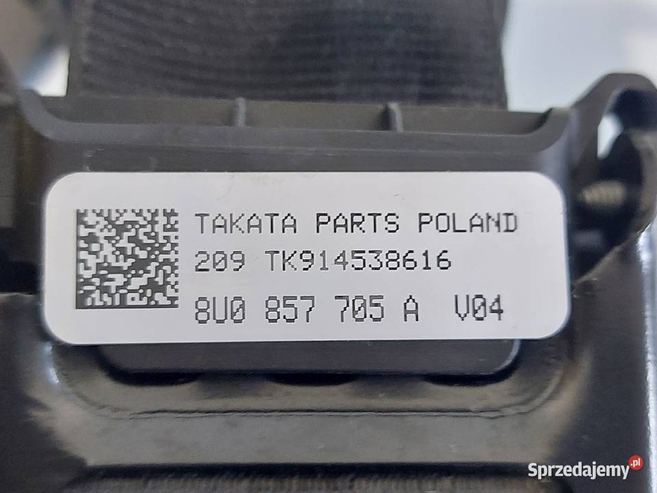 AUDI Q3 I 20 TDI 13r pas bezpieczeństwa lewa osobowe Kielce