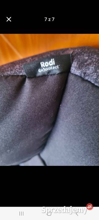 Fotelik Maxi Cosi Rodi PROTECT do 36 Zdejmowane pokrycie Gniezno sprzedam