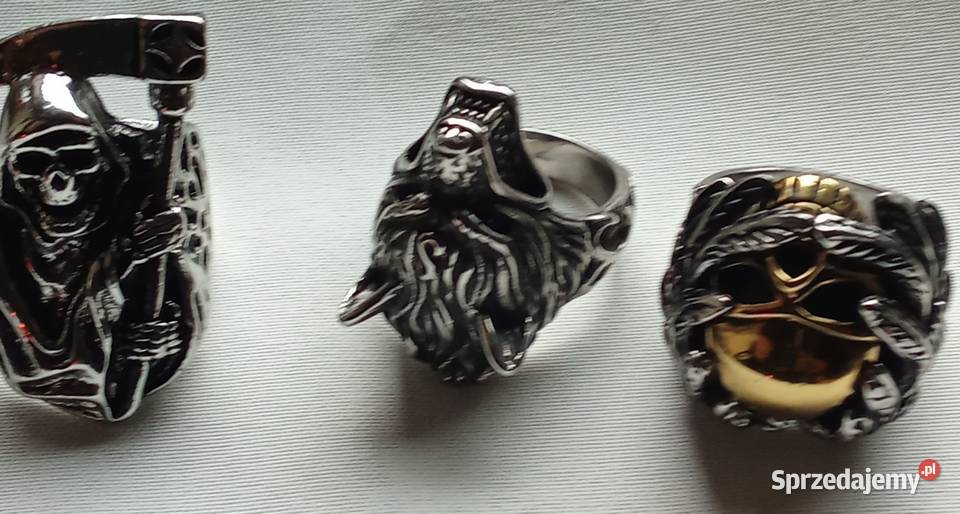 Pierścienie mężczyzn jeżdżących motorem zachodniopomorskie Prusim