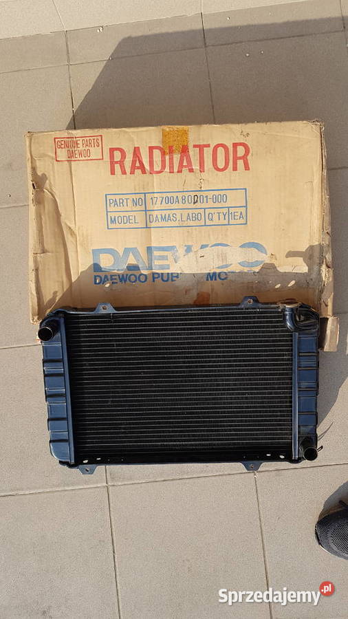Chłodnica Daewoo Damas Rzeszów