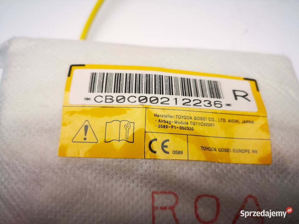 Mitsubishi ASX poduszka prawego przedniego osobowe Warszawa