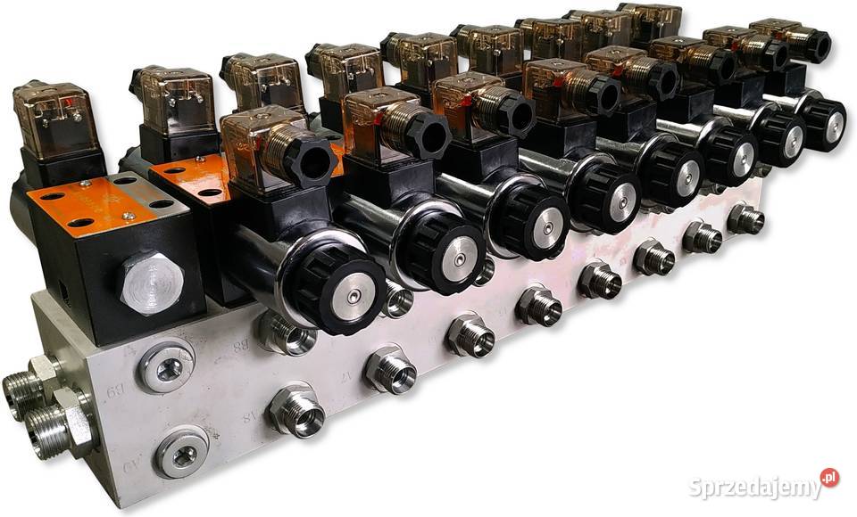 ROZDZIELACZ HYDR CETOP 8 SEKCYJNY 60L ELEKTR Solec Kujawski