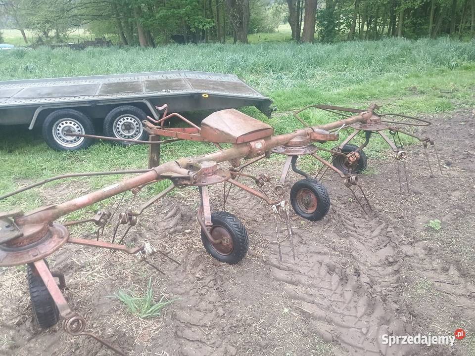 Przewracarka karuzela do siana Zgrabiarki i przetrząsacze lubuskie Żary