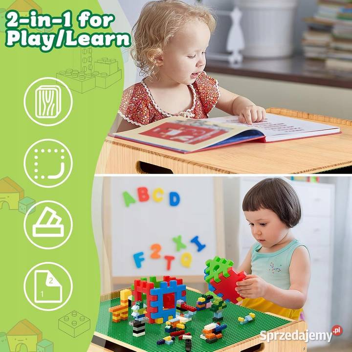 FUNLIO Stolik Dzieci Drewniany mazowieckie Myszyniec