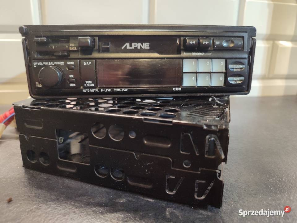 Radio Alpine 7290M Retro unikat Kaseta Pozostałe