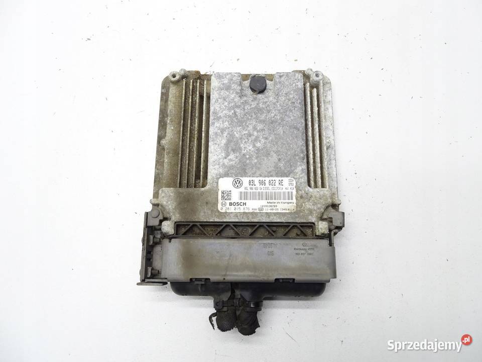 STEROWNIK KOMPUTER SILNIKA ECU 03L906022RE SKODA