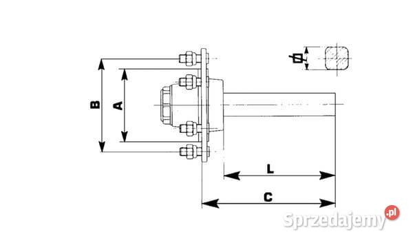 Półoś kompletna S40440G200