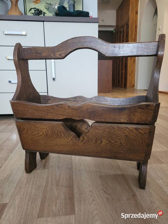 Gazetnik drewniany zachodniopomorskie