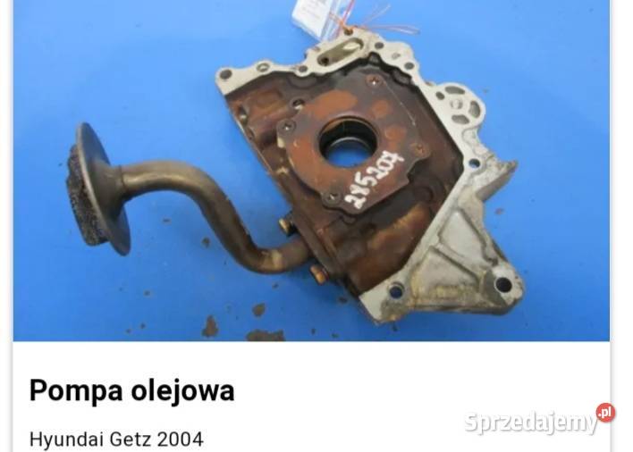 Hyundai Getz pompa olejowa wielkopolskie