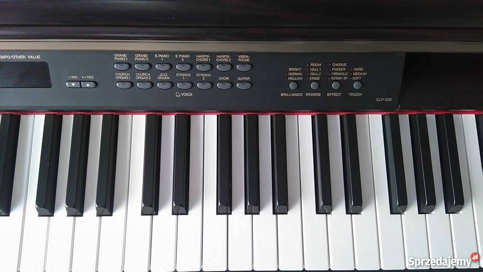 Sprzedam pianino cyfrowe Yamaha Clavinova CLP-230 Kraków - Sprzedajemy.pl