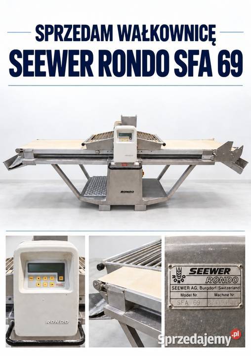 Wałkownica Seewer Rondo SFA 69 Nowy Dwór Mazowiecki sprzedam