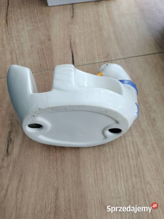 Porcelana szkliwiona kaczka serwetnik sprzedam