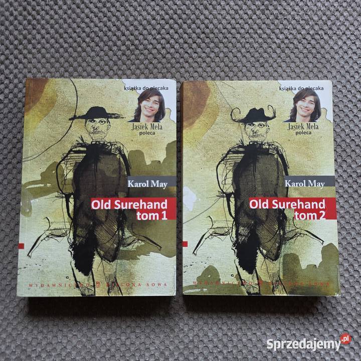 komplet t 1 i 2 Old Surehand Karol May miękka Kraków