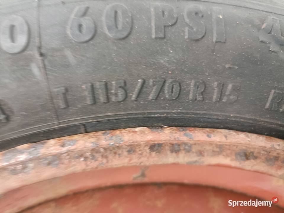 KOŁO DOJAZDOWE Peugeot 206 dojazdówka 11570 R15 Chełm