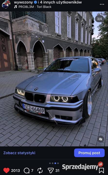 BMW E36 25 vin LPG 179 Mpakiet Drift ZAMIANA E30