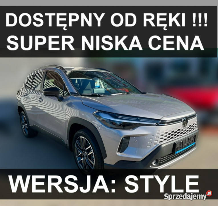Toyota Corolla Cross ręki 140 Hybryda Style nawigacja Szczecinek