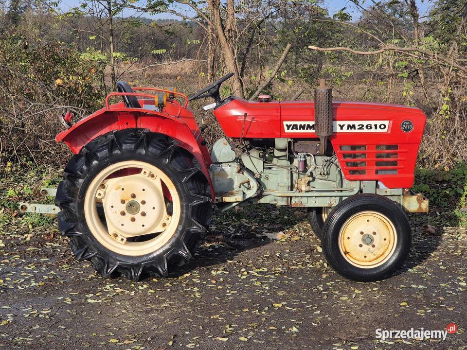 Traktorek traktor YANMAR YM2610S Wspomaganie Wspomaganie kierownicy dolnośląskie Małuszyn