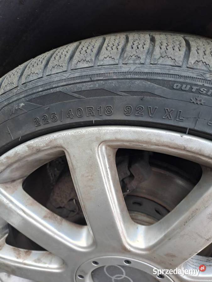 Sprzedam ładne opony plus alu Średnica 18" sprzedam