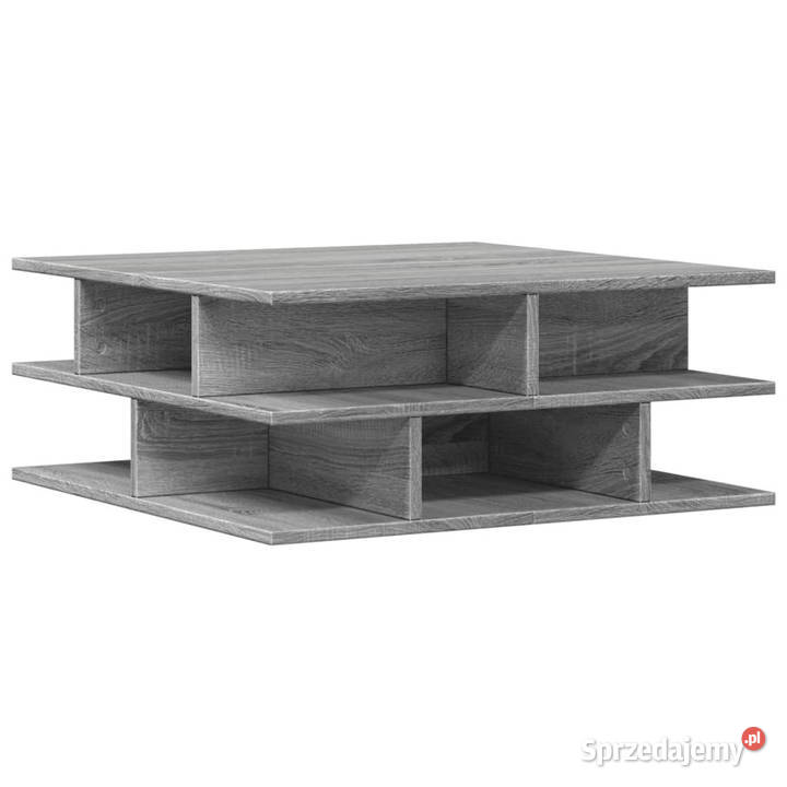 Stolik kawowy szary dąb sonoma 70x70x29 WM840749 Stoły Warszawa sprzedam