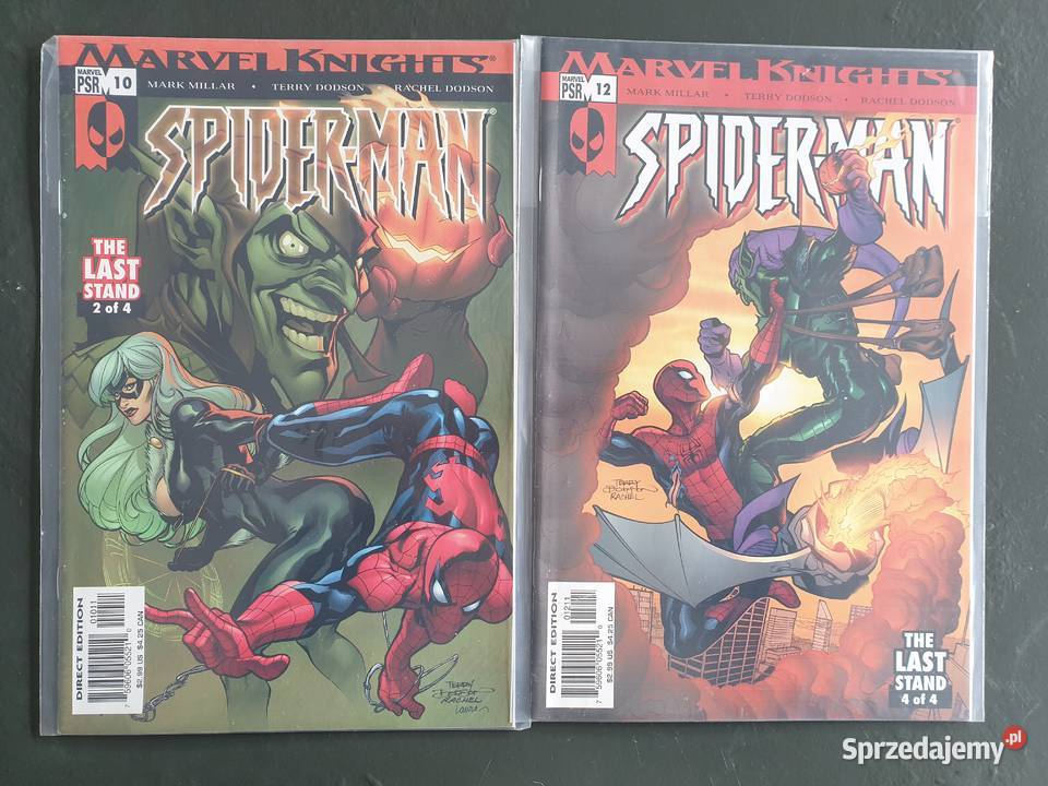 Marvel Knights SpiderMan 8 oryginalnych komiksów Gdynia
