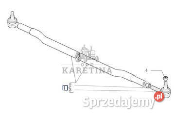 Holland T7000 T7030 Kompletny Poprzeczny Drążek Jastrzębniki