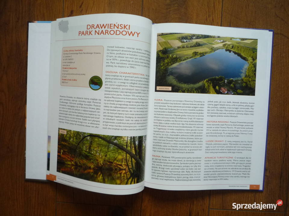 Nowy Album Przewodnik Nasza Polska Parki Poradniki, albumy i reportaże Szczecin